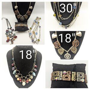 Premier Design Bundle, 3 Necklaces and a bracelet